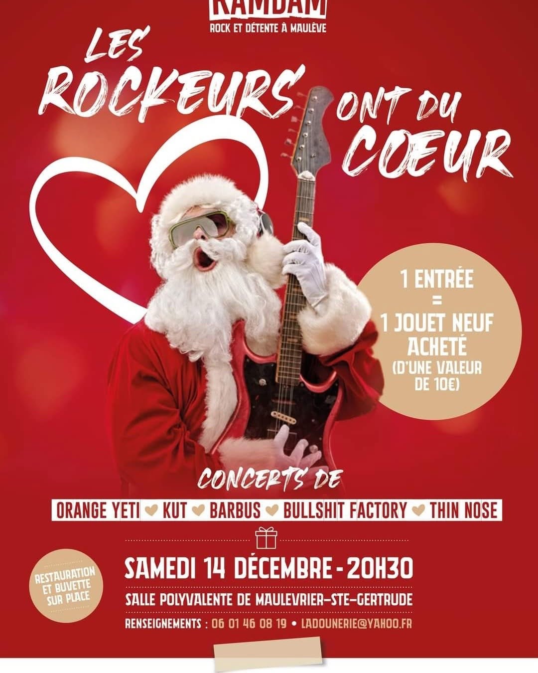 Affiche les rockeurs ont du coeur
